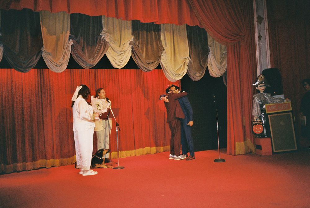 Bob Baker Marionette Theater performance captured on Kodak 35mm film