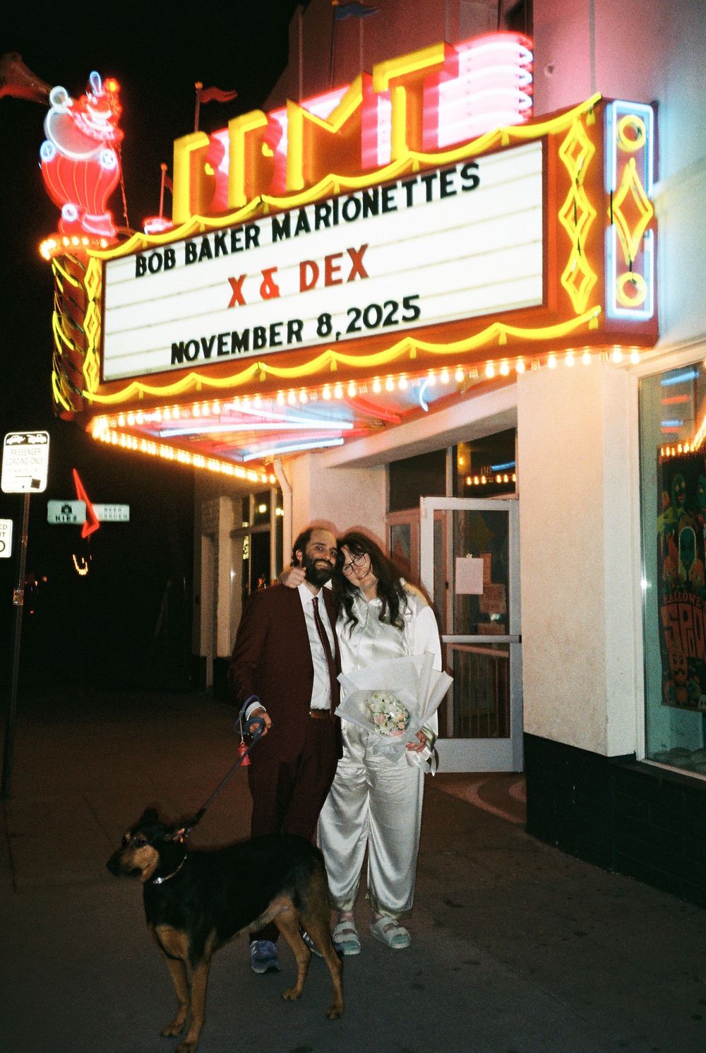Los Angeles landmark Bob Baker Marionette Theater photographed on film