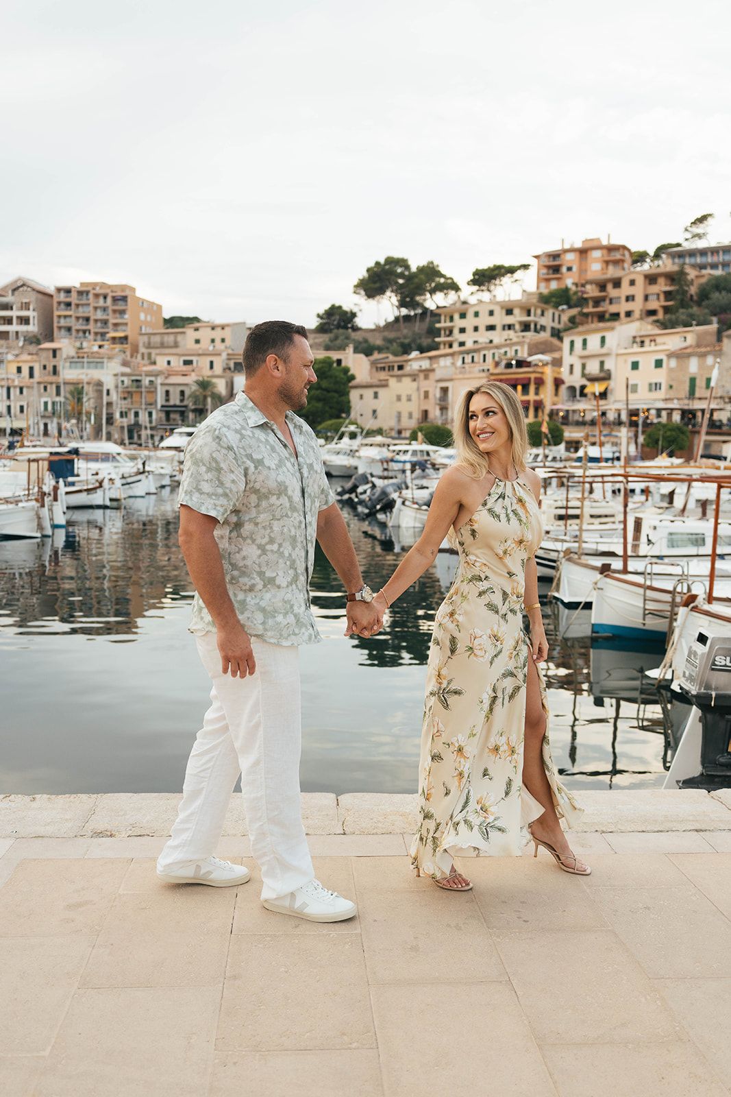 A beautiful family in Port Soller
