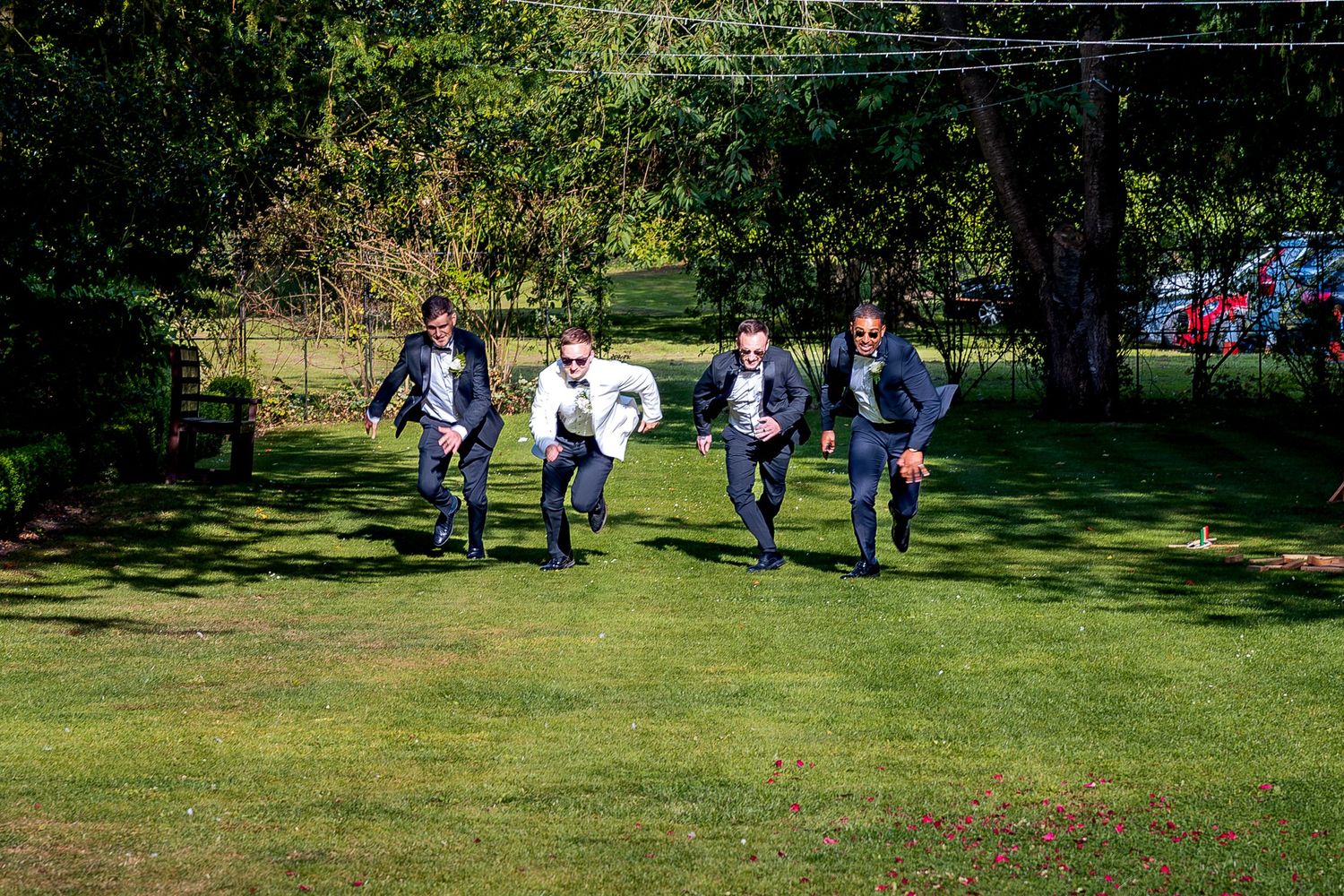 Documentary wedding photography at Bardney Hall in Lincolnshire.