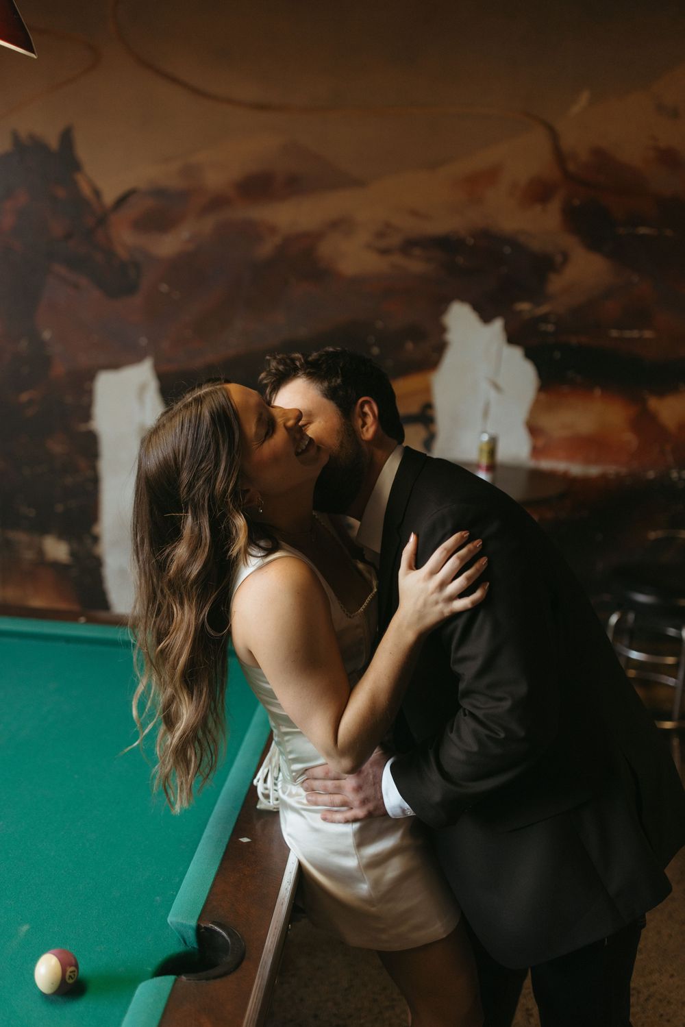 engagement photo of a couple taken by an oklahoma photographer