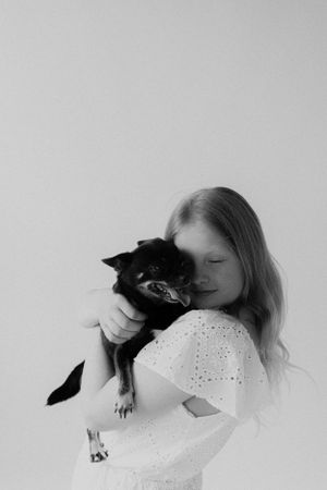 Studiokuvaus. Studio photo shoot