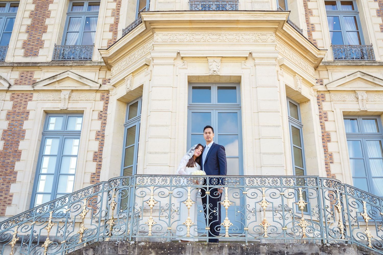 mariage au parc de sceaux  Paris photo de mariage