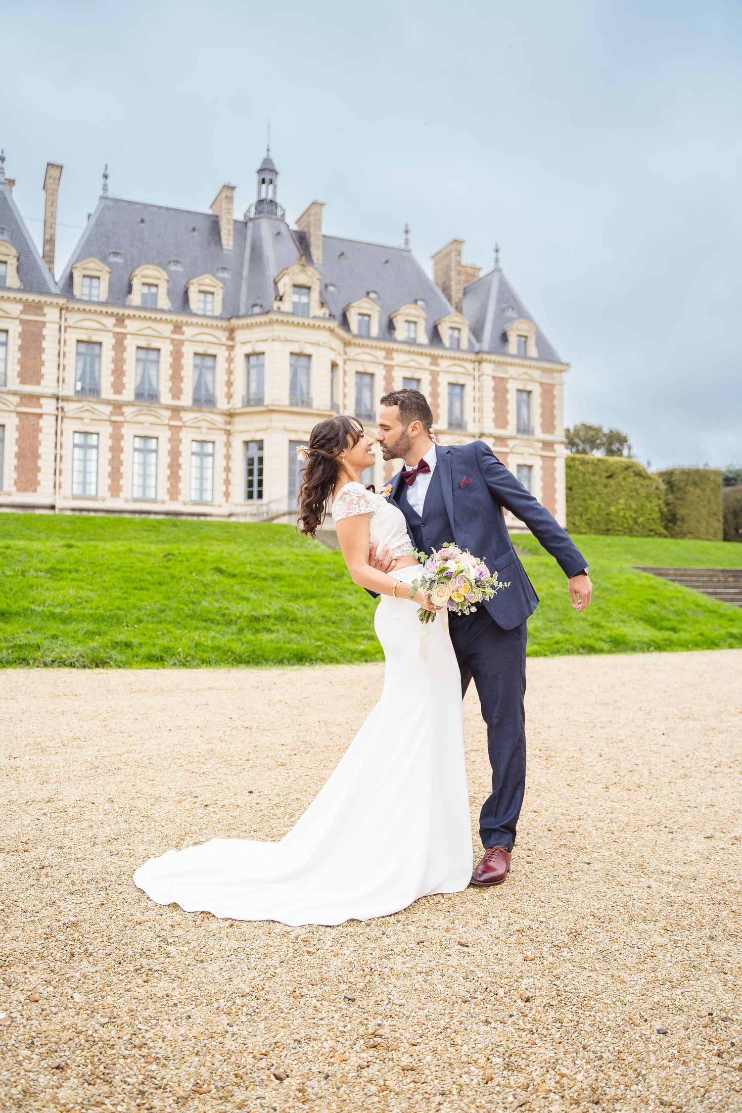 mariage au parc de sceaux  Paris photo de mariage