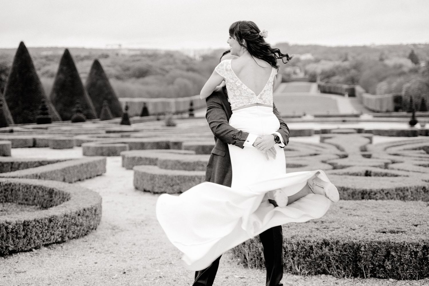 mariage au parc de sceaux  Paris photo de mariage