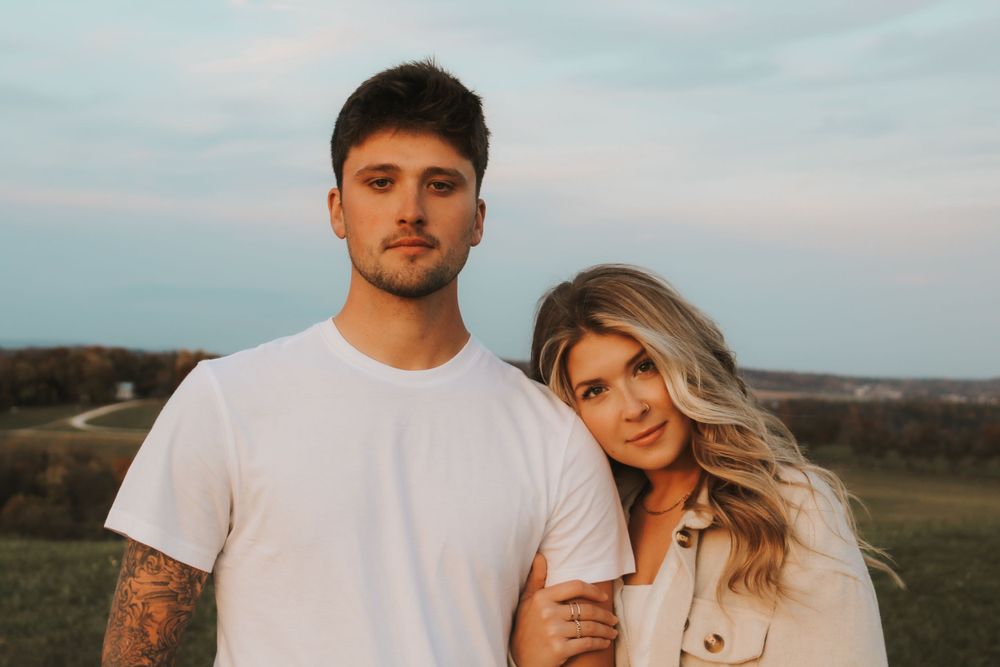 Hillside couples photoshoot