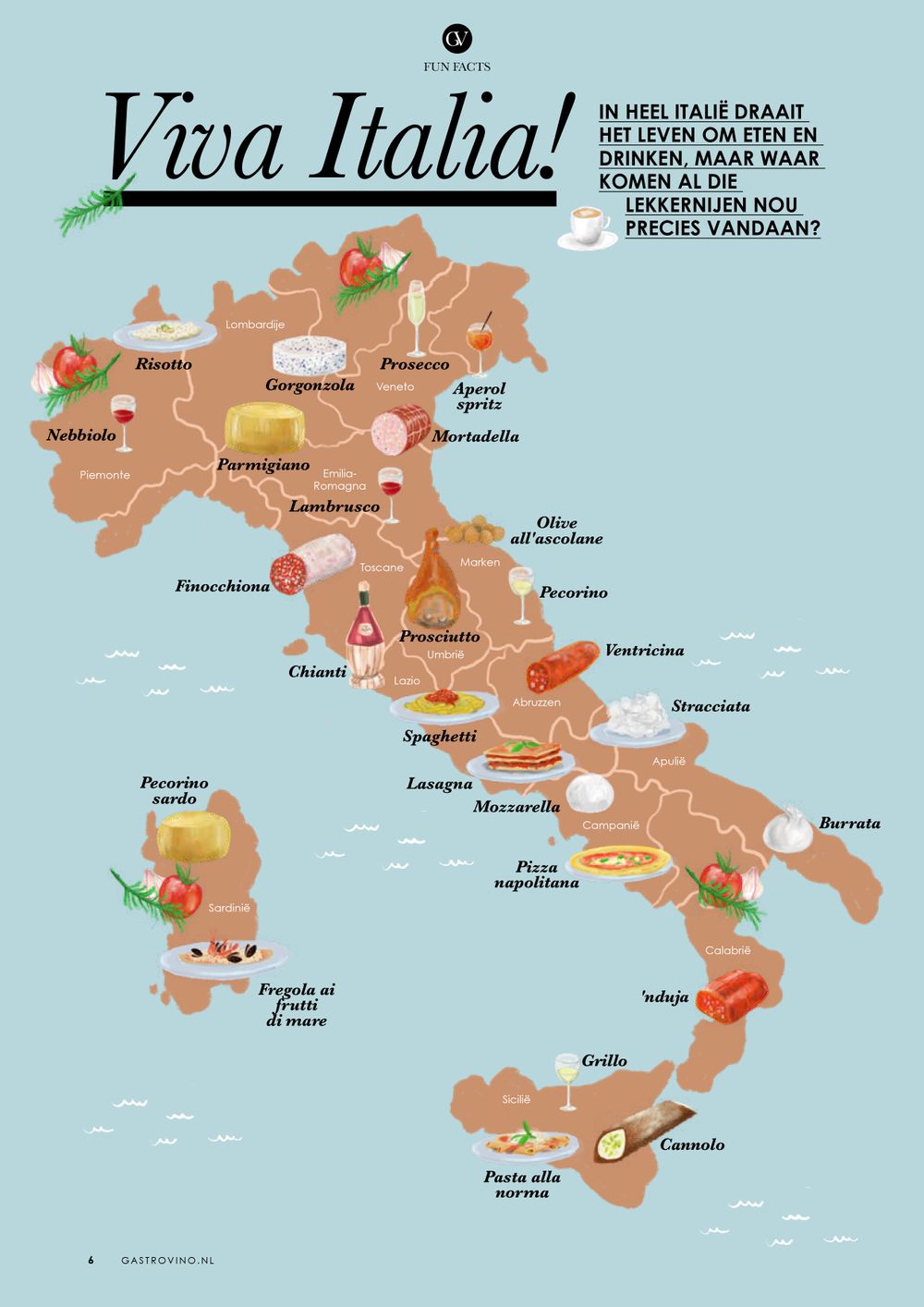 illustratie Gastrovino magazine