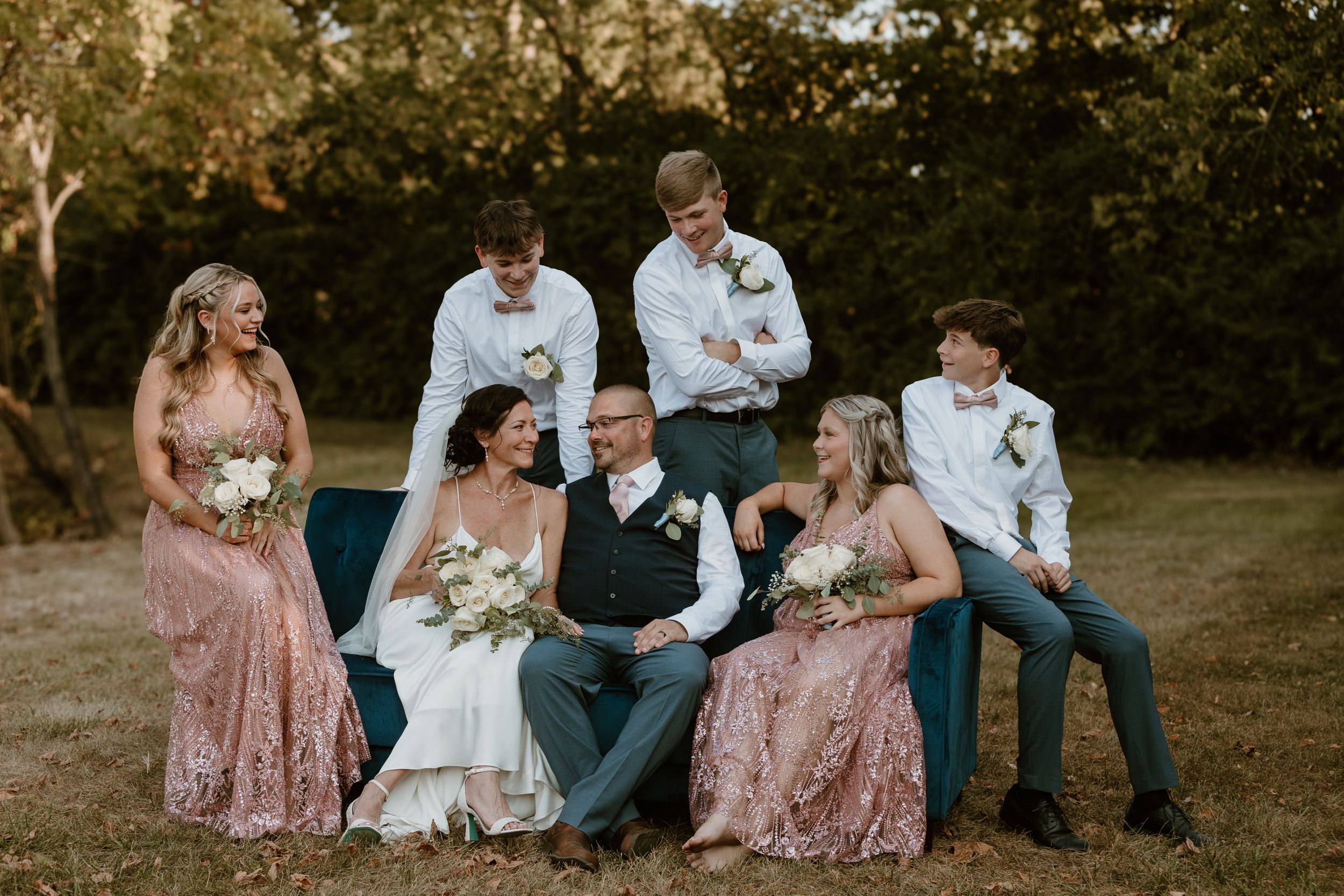 Wedding Photography Hamilton Ohio summer backyard wedding portraits by Vicci Photo Dayton Ohio Photographer Victoria Wooton