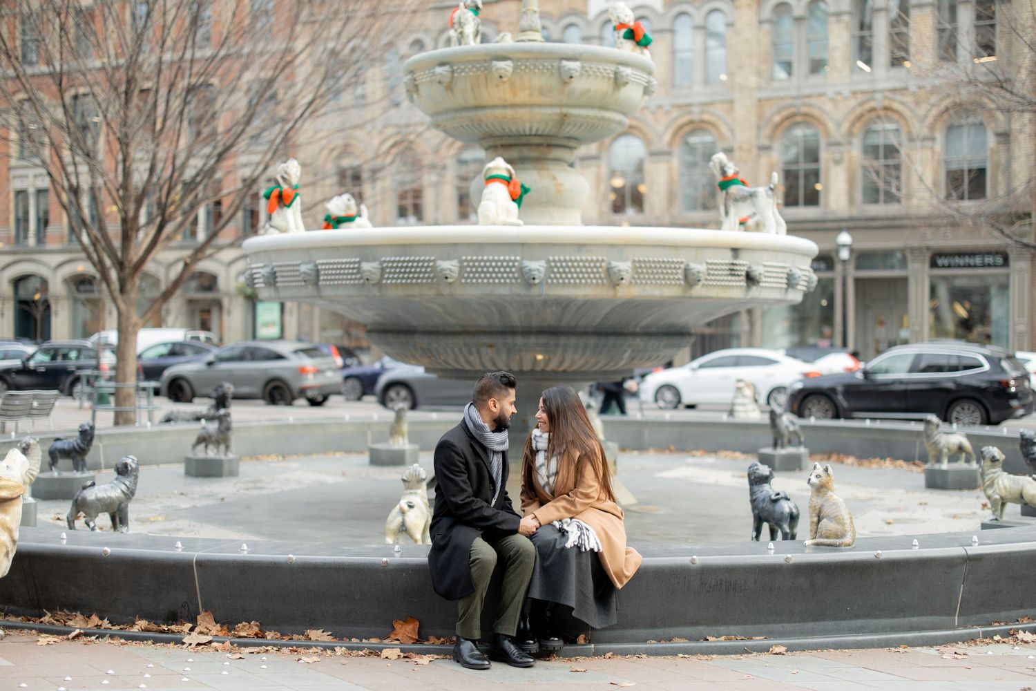 Down Town Toronto Engagement session