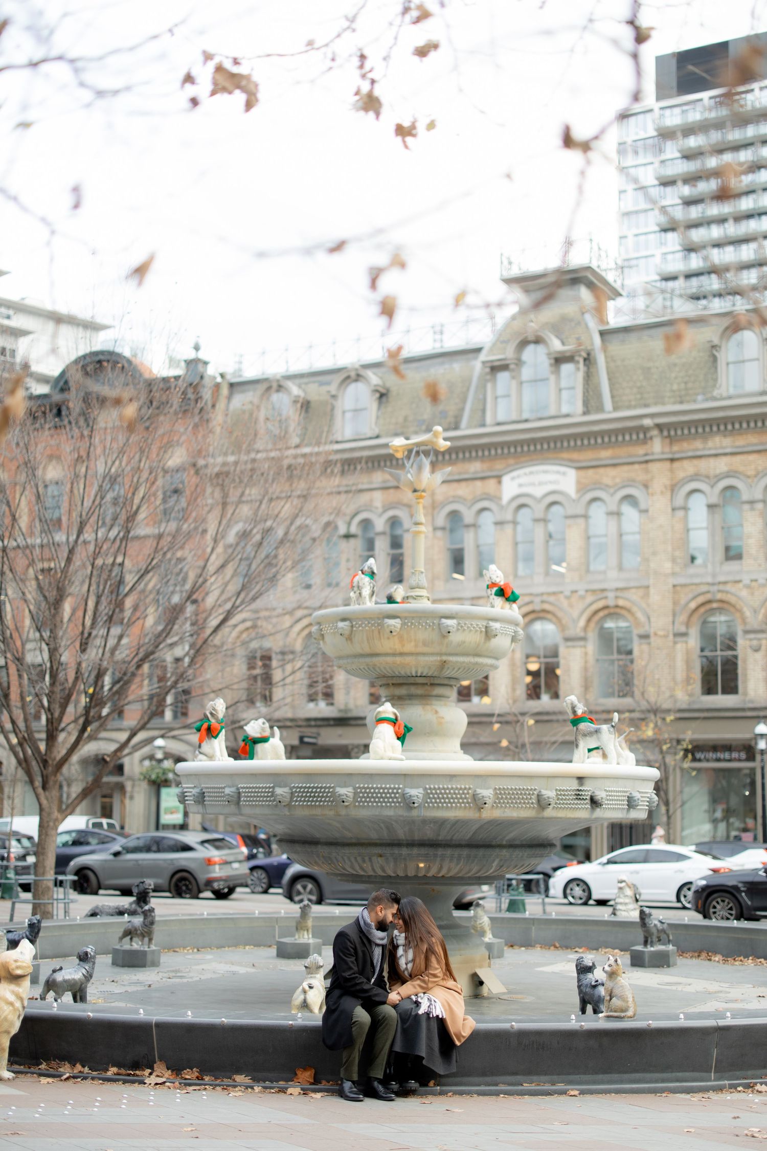 Down Town Toronto Engagement session
