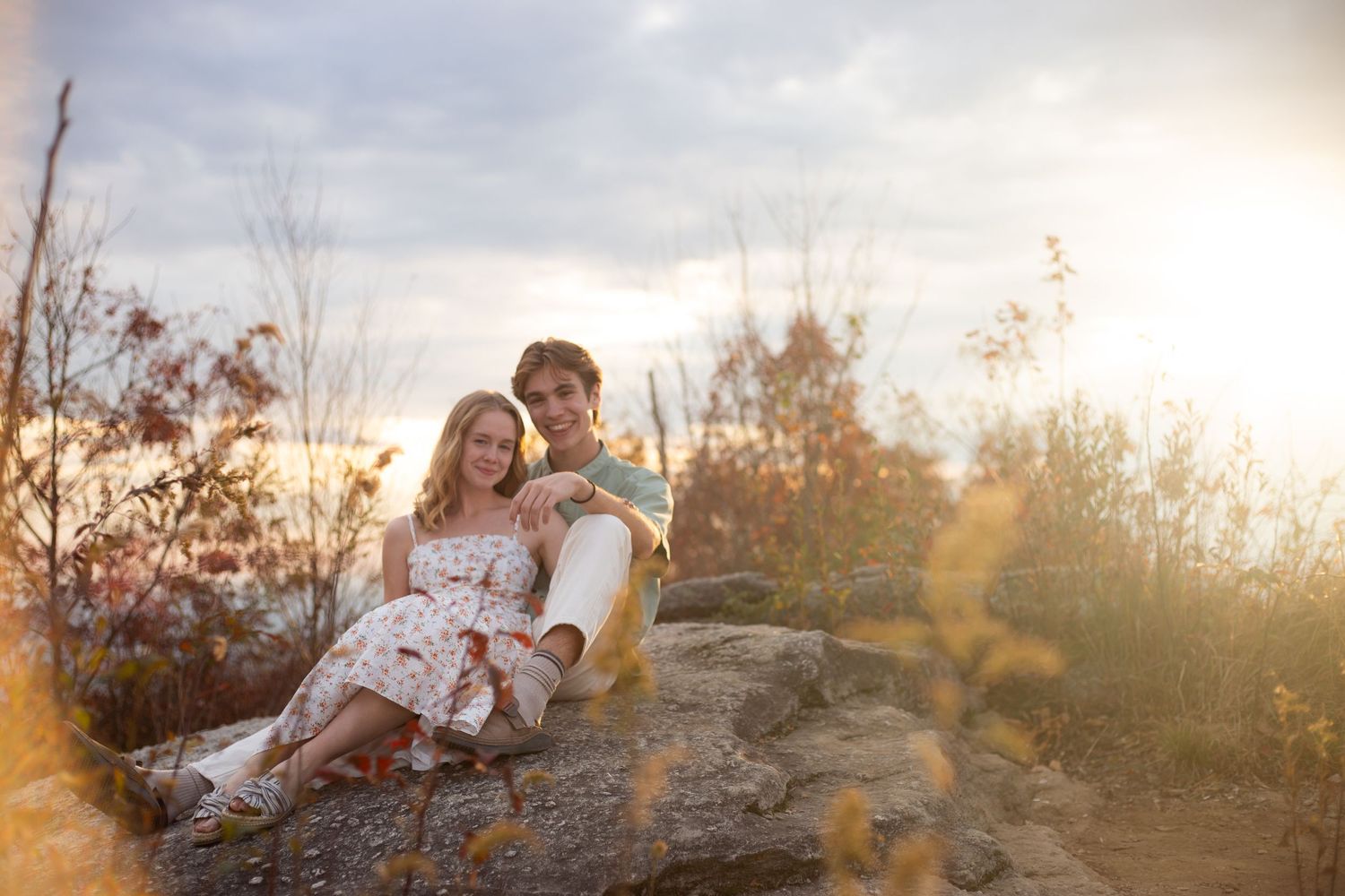 Charlotte engagement photographer
Romantic engagement photography
Natural golden hour engagement photos
Creative engagement photo ideas