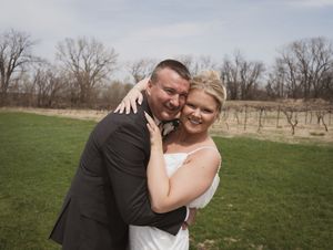 bride and groom