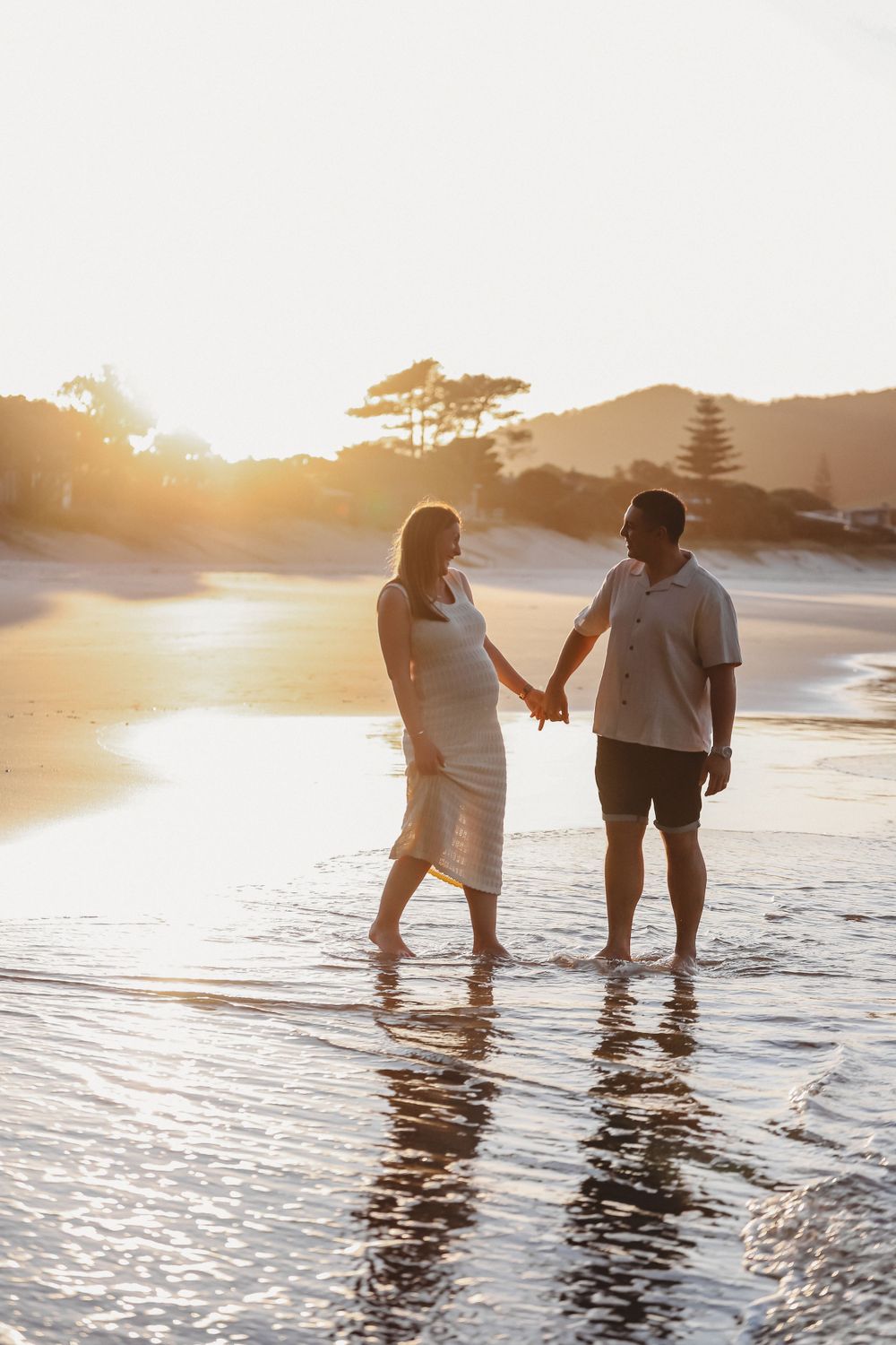 Jamie and Wailon Maternity Session Whangapoua