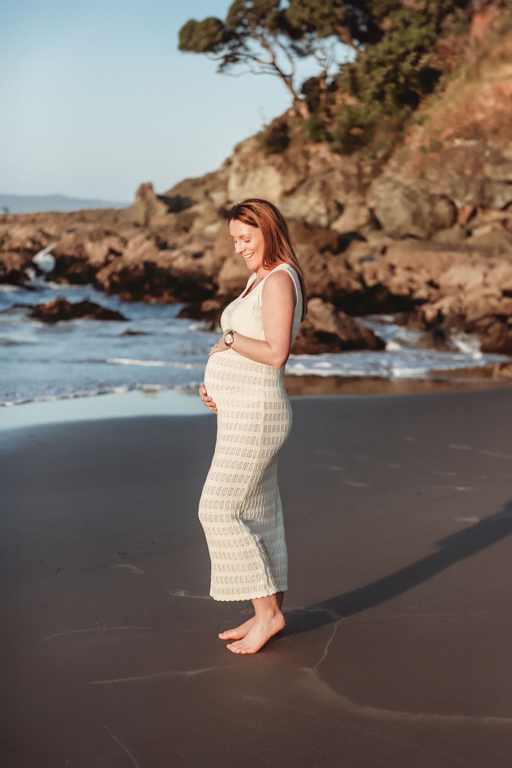 Jamie Maternity Session Whangapoua