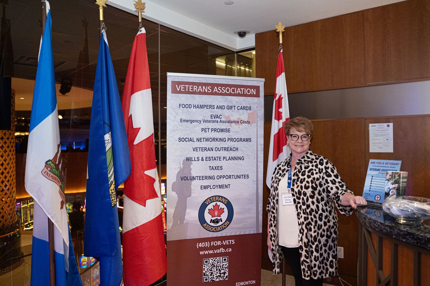 Veterans association of canada casino fundraiser night, downtown edmonton, ice district, Grand Villa Casino Luxe Private Room