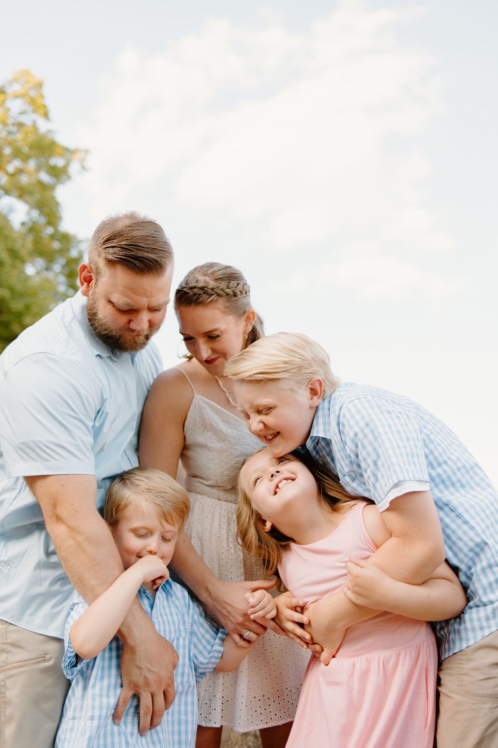 Family photoshoot at the Imperial Castle in Nuremberg, Germany