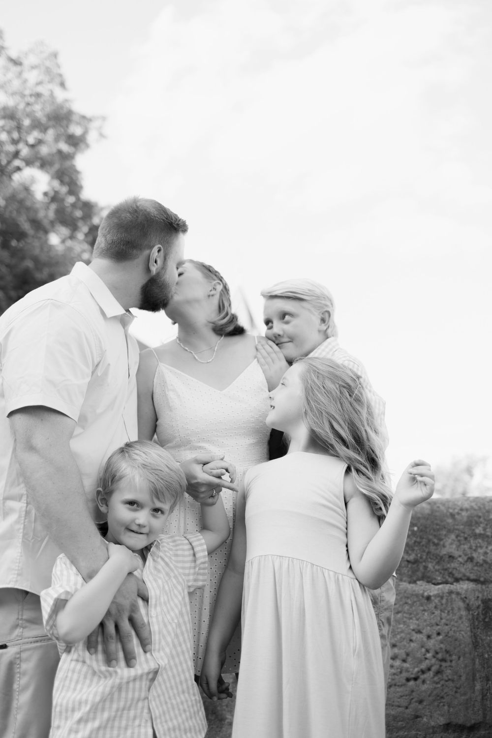 Family photoshoot at the Imperial Castle in Nuremberg, Germany