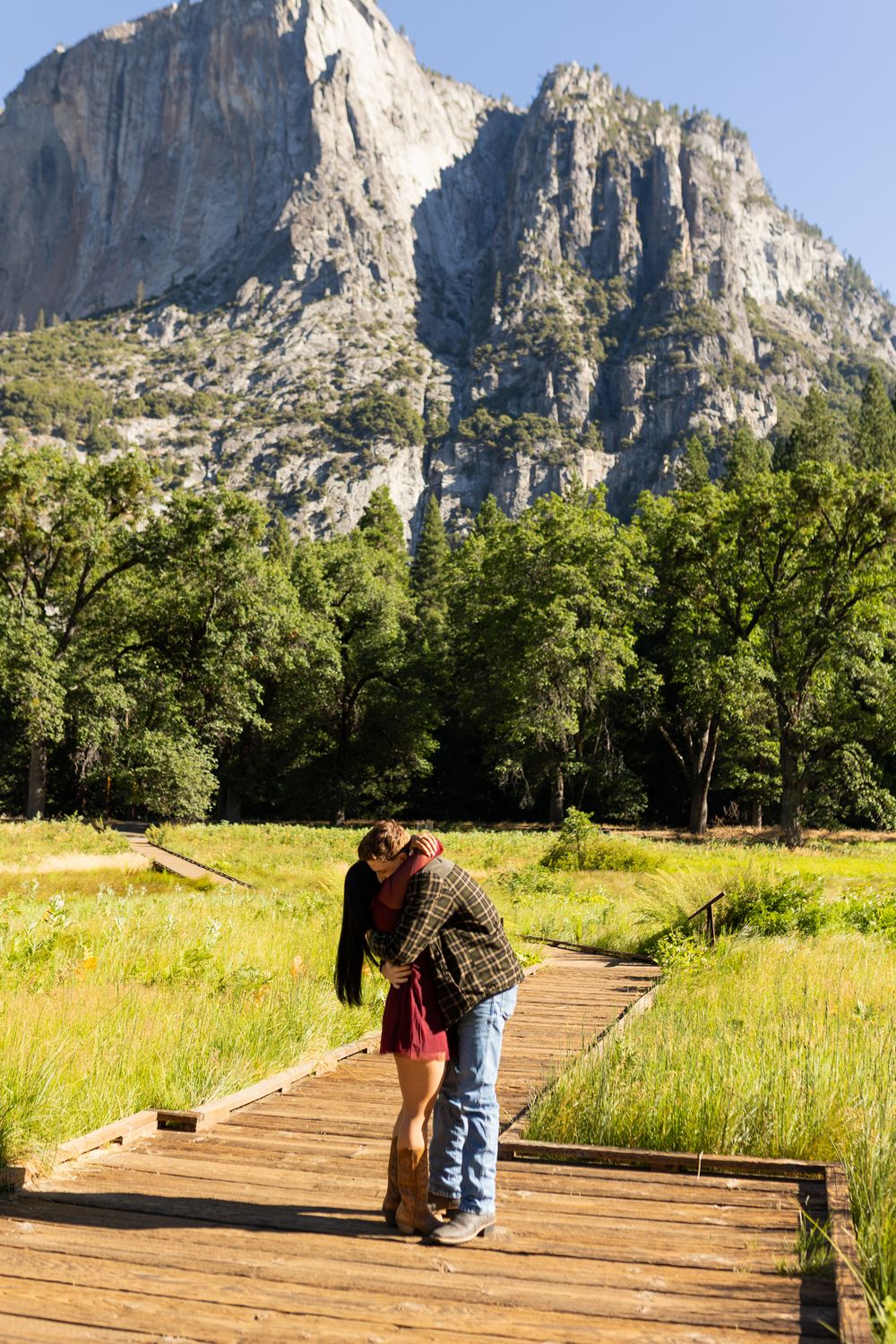 Yosemite National Park proposal photographer