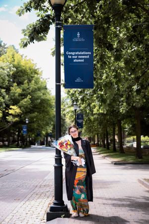 Graduation portrait