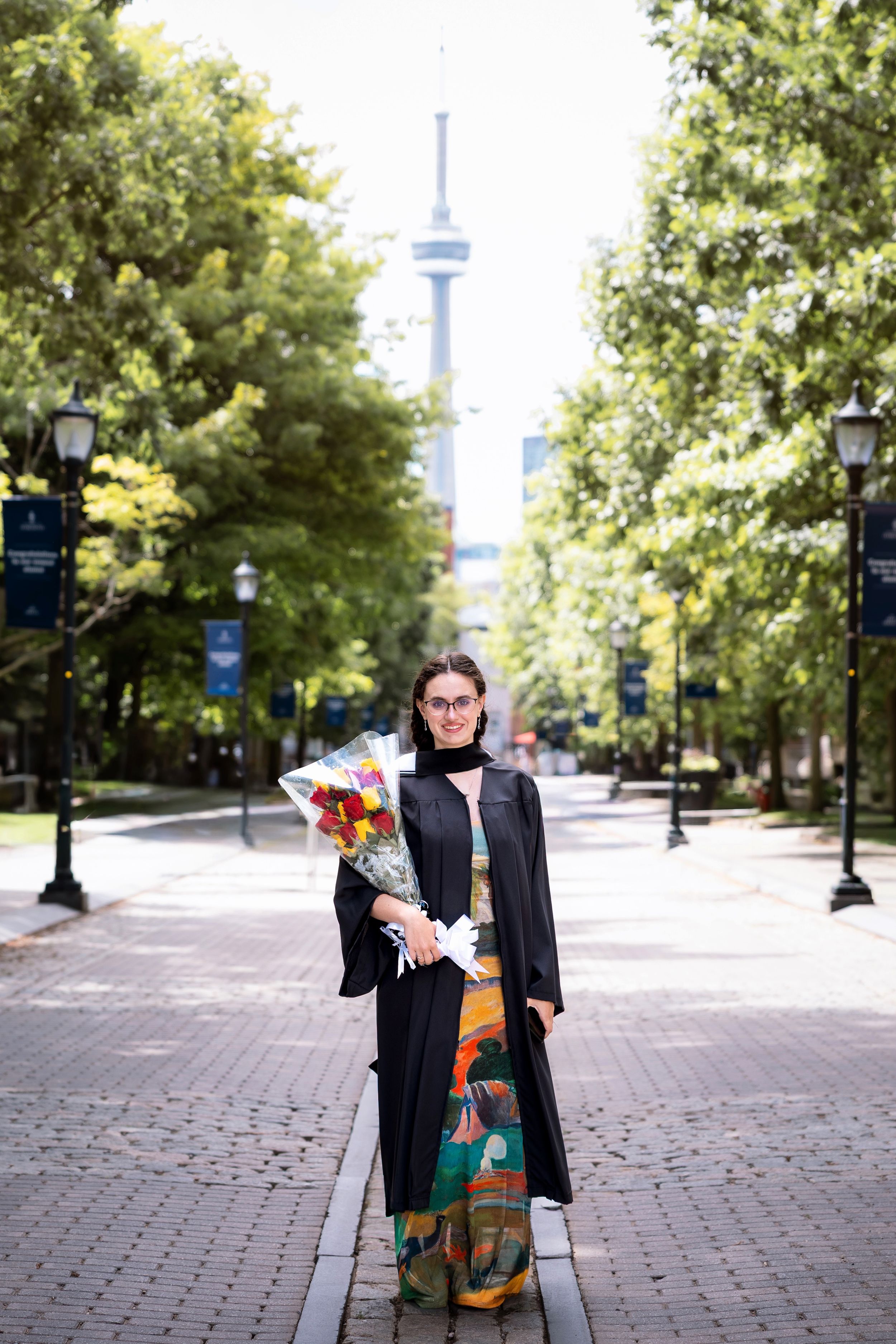 Graduation portrait