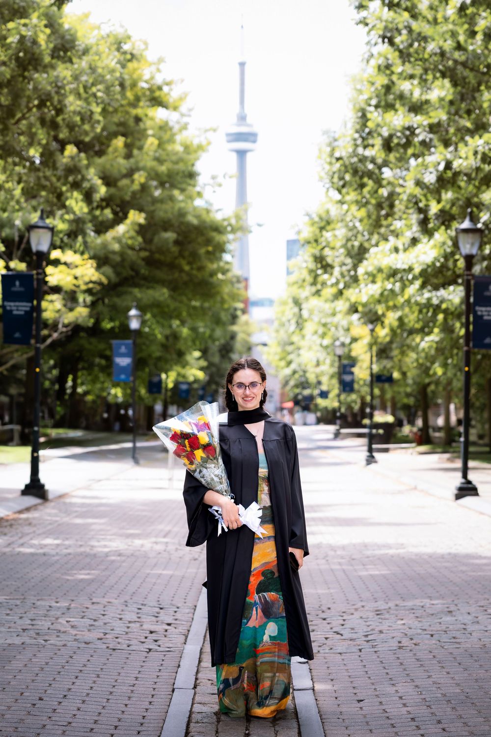 Graduation portrait