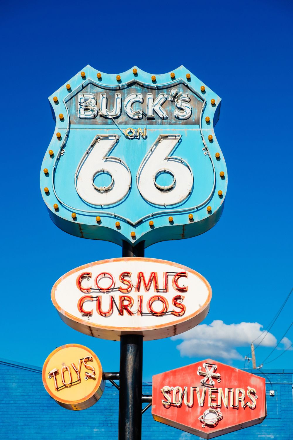 Buck's Route 66 Cosmic Curios. Tulsa, OK. June 10, 2026. (David J. Manning)
