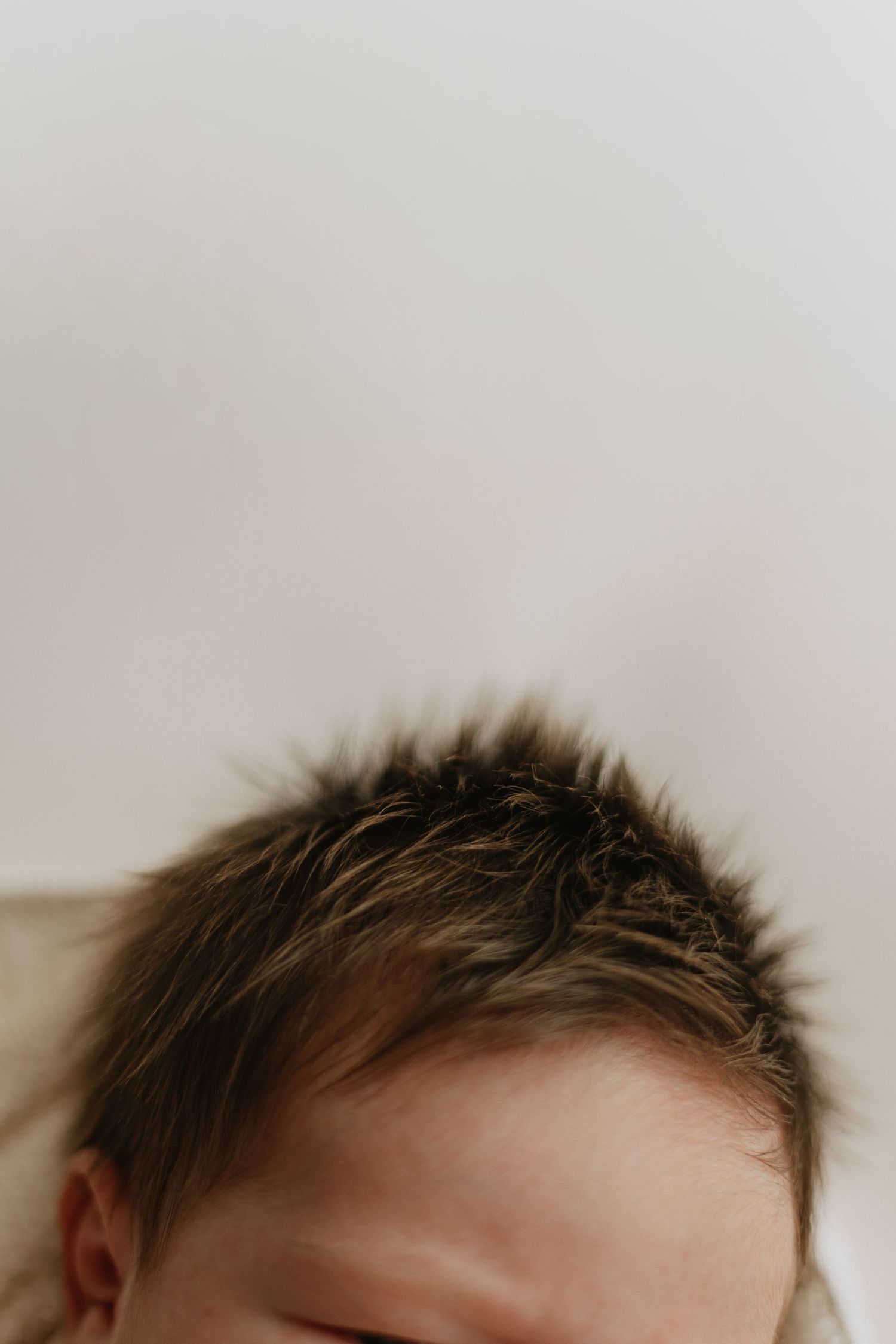 Newborn baby at home photoshoot in Kent