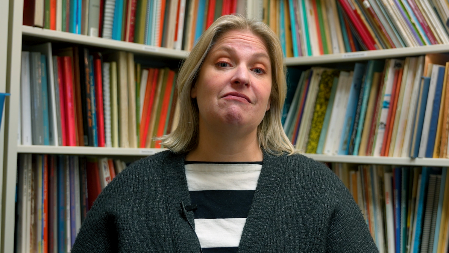Photo from a Video of a Professor Hanig in Portland. Artistic Portraiture. Ellingson Lane Photography