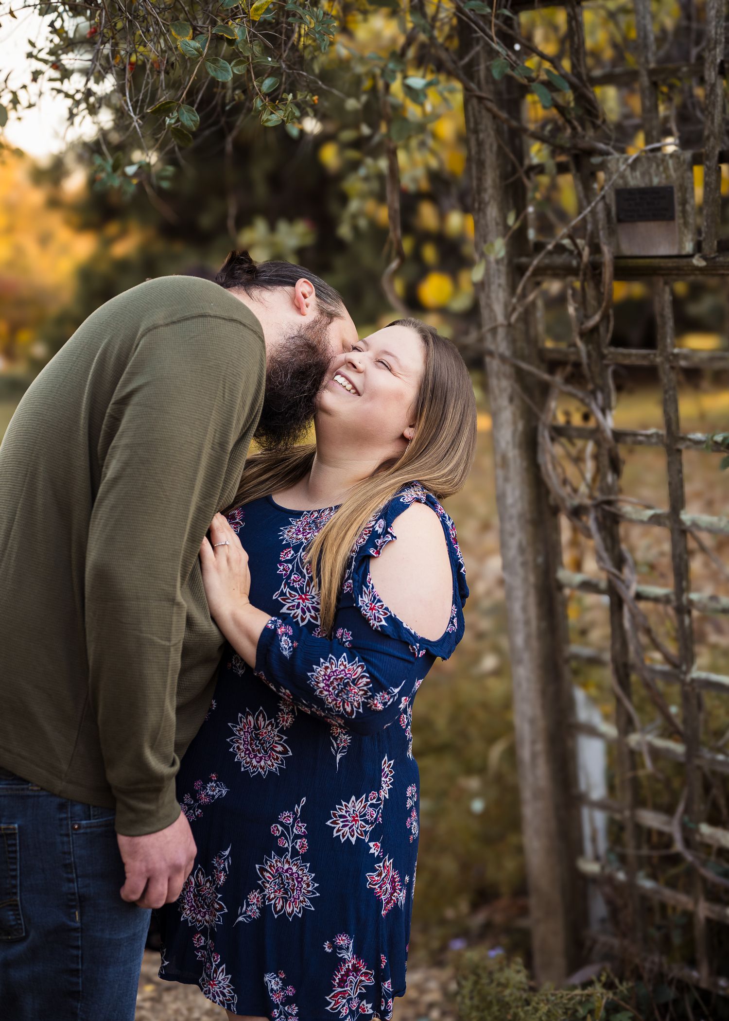 Fall engagement session in the Shenandoah Valley