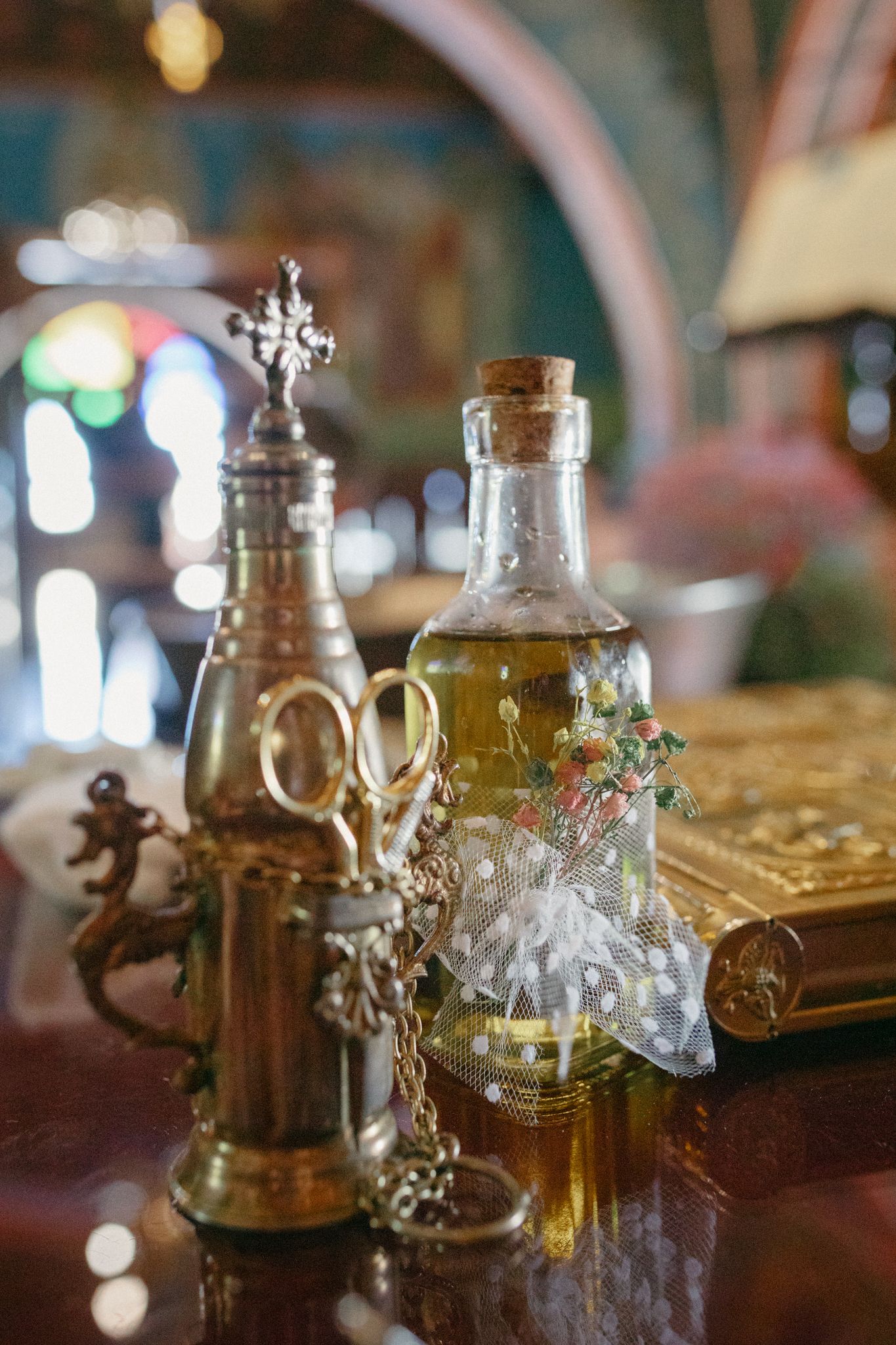 Traditional Greek Orthodox baptism