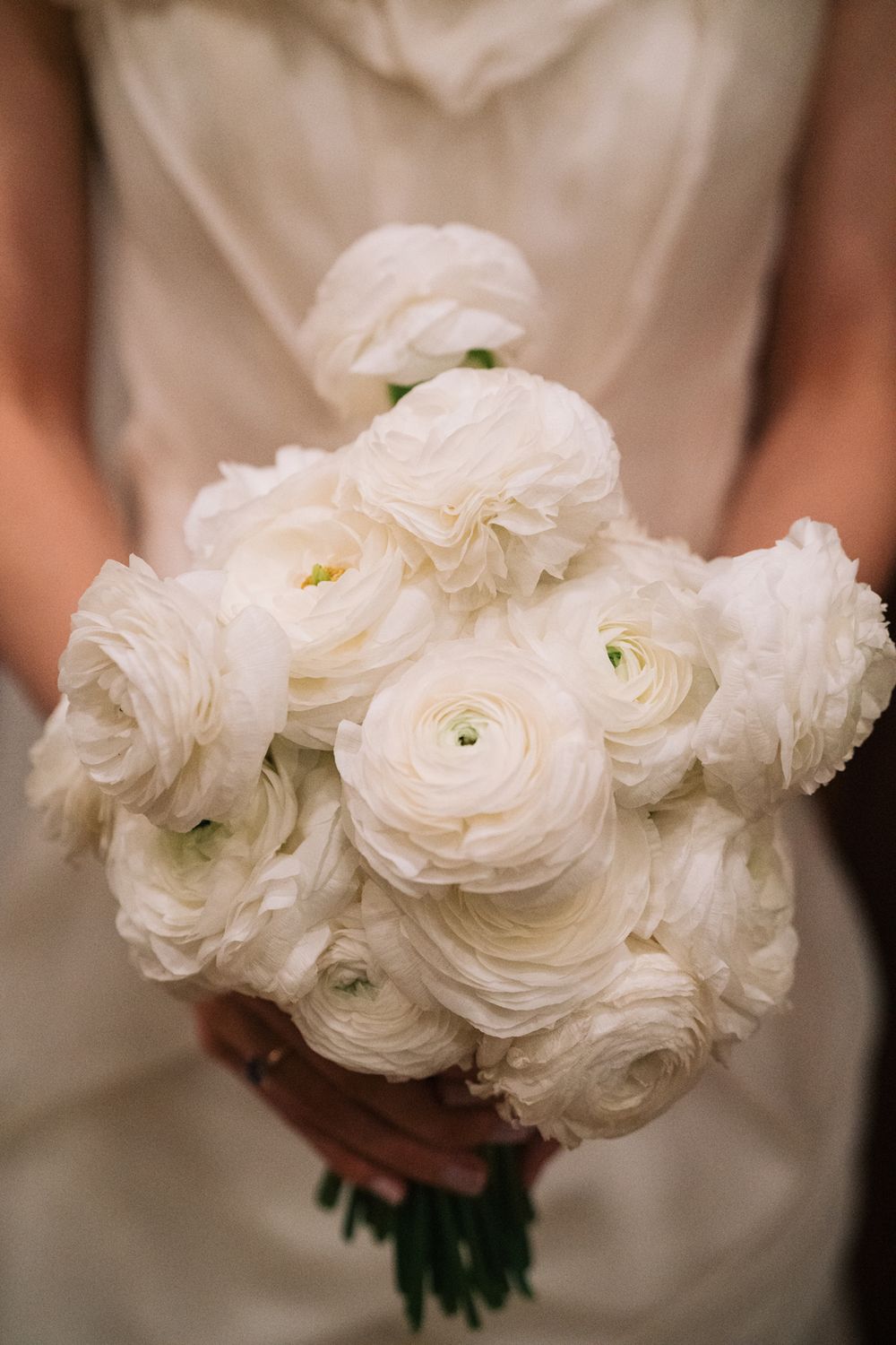 Catholic wedding ceremony at St. Mary's of the Angels church in Chicago, Illinois.