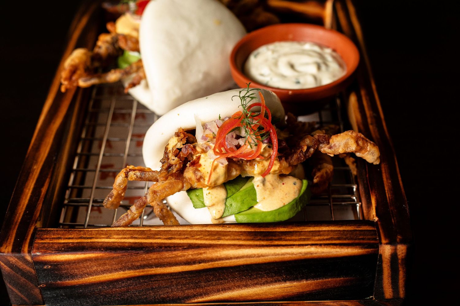 Food photography highlighting dessert from Tanta Cocina Peruana Perivian restaurant in River North Chicago. Images by Jonathan Cooper.