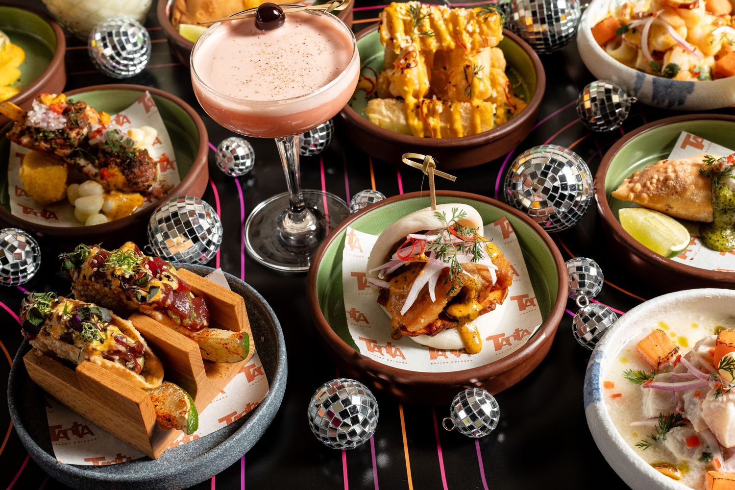Food photography highlighting dessert from Tanta Cocina Peruana Perivian restaurant in River North Chicago. Images by Jonathan Cooper.