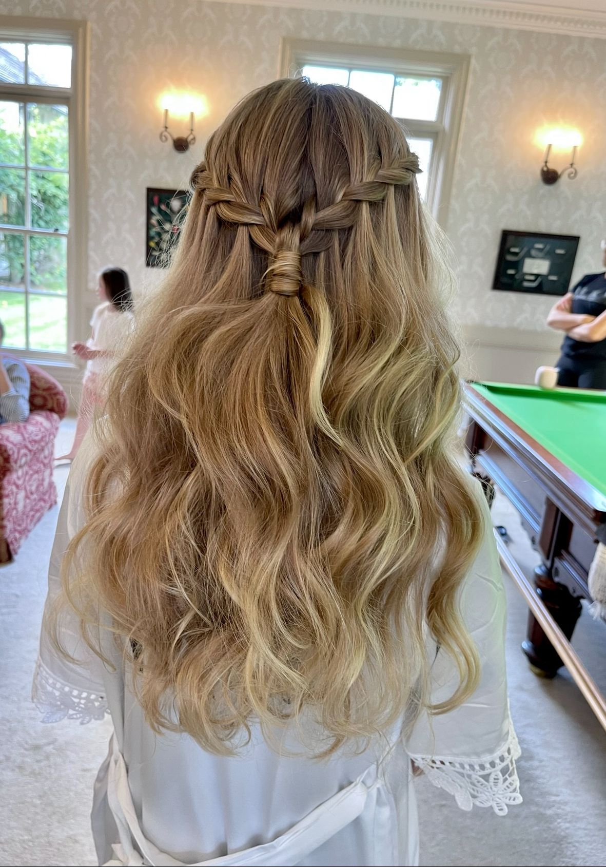 #halfuphalfdown #mobileweddinghair #weddinghairstylistsydey