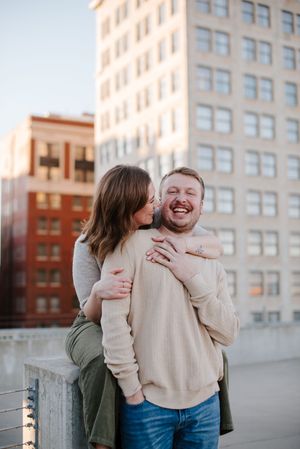 Wichita KS engagement and wedding photographer