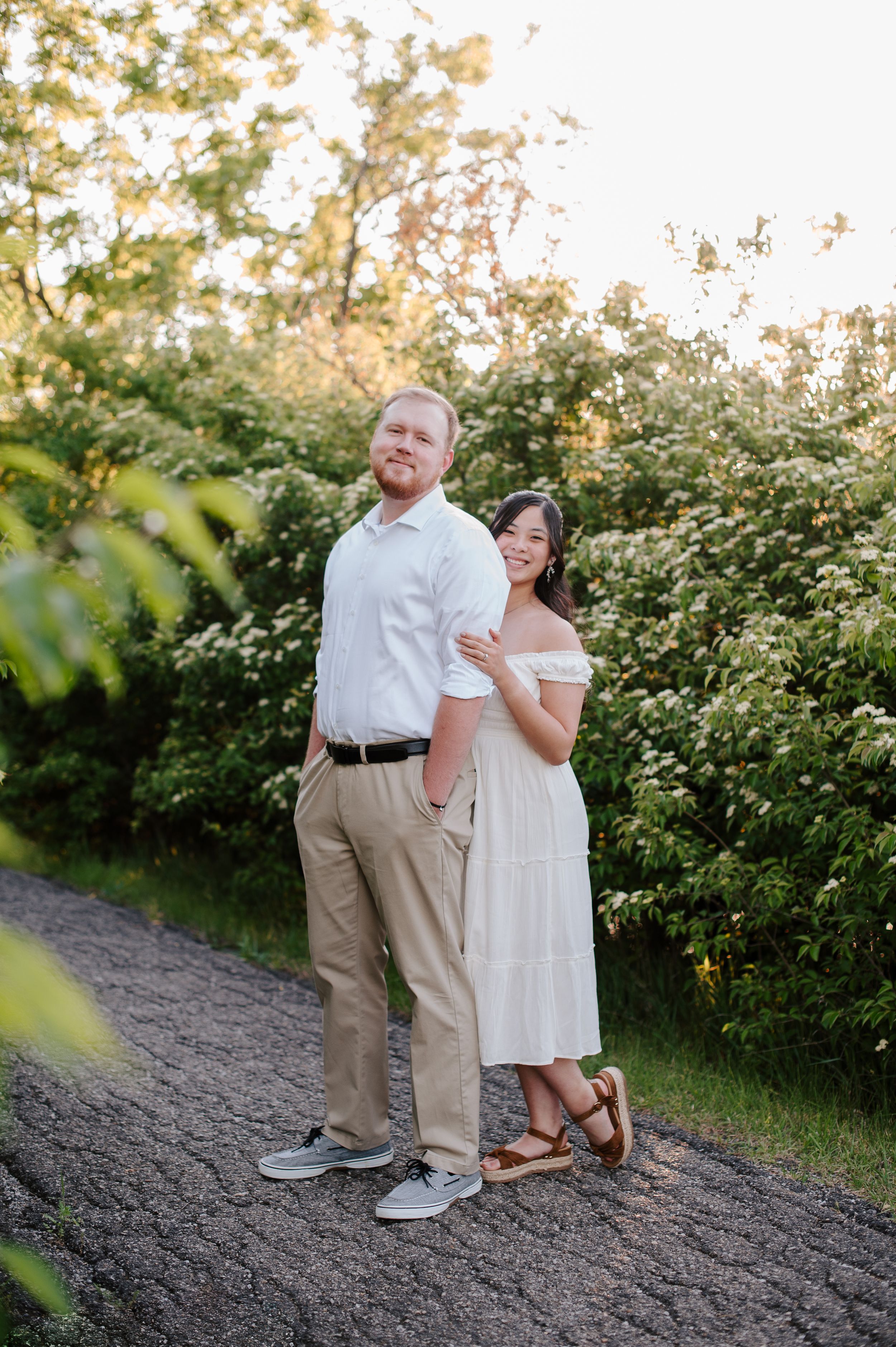 great plains nature center engagement pictures photo session