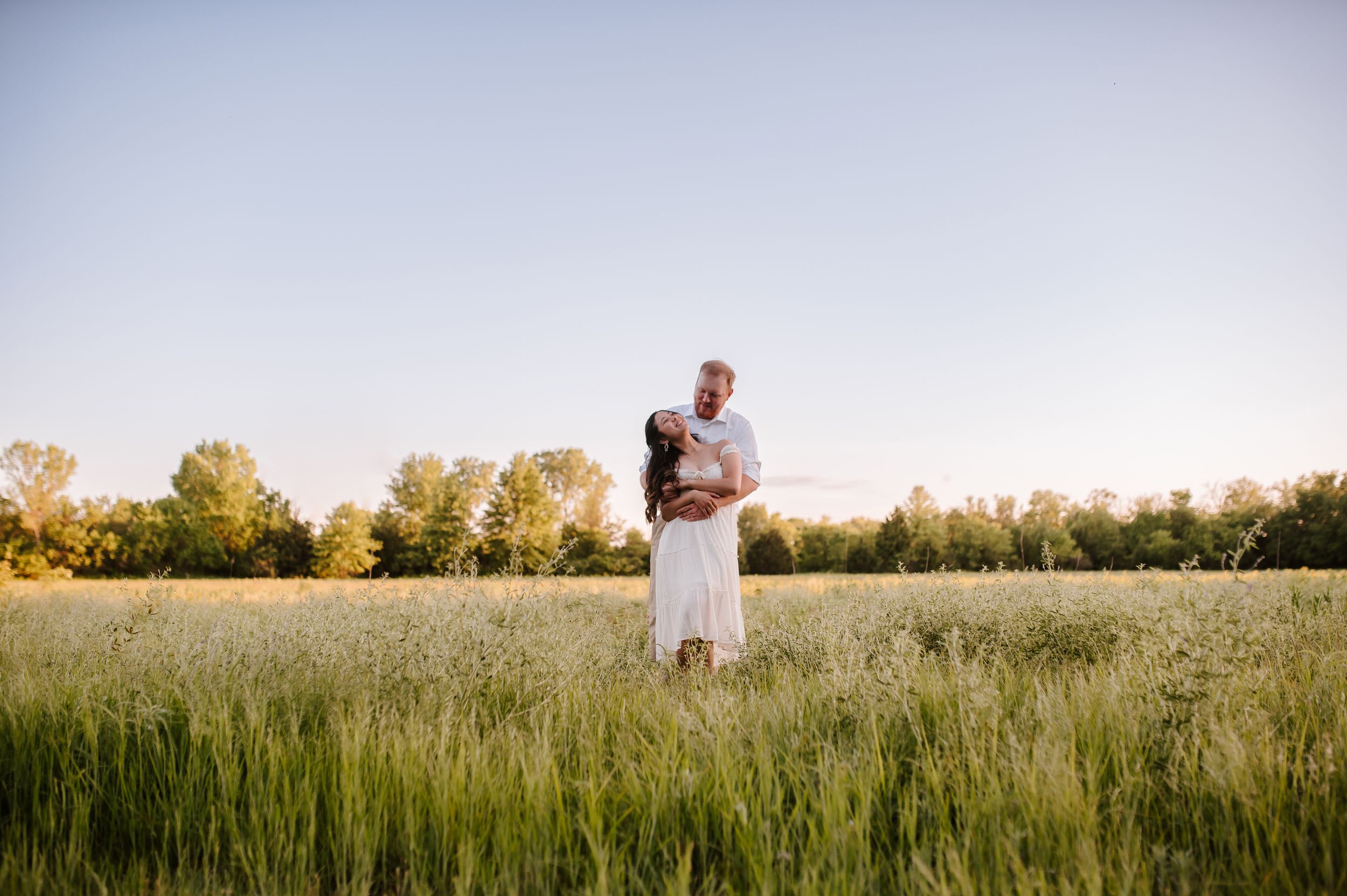 Great Plains Nature Center engagement session pictures