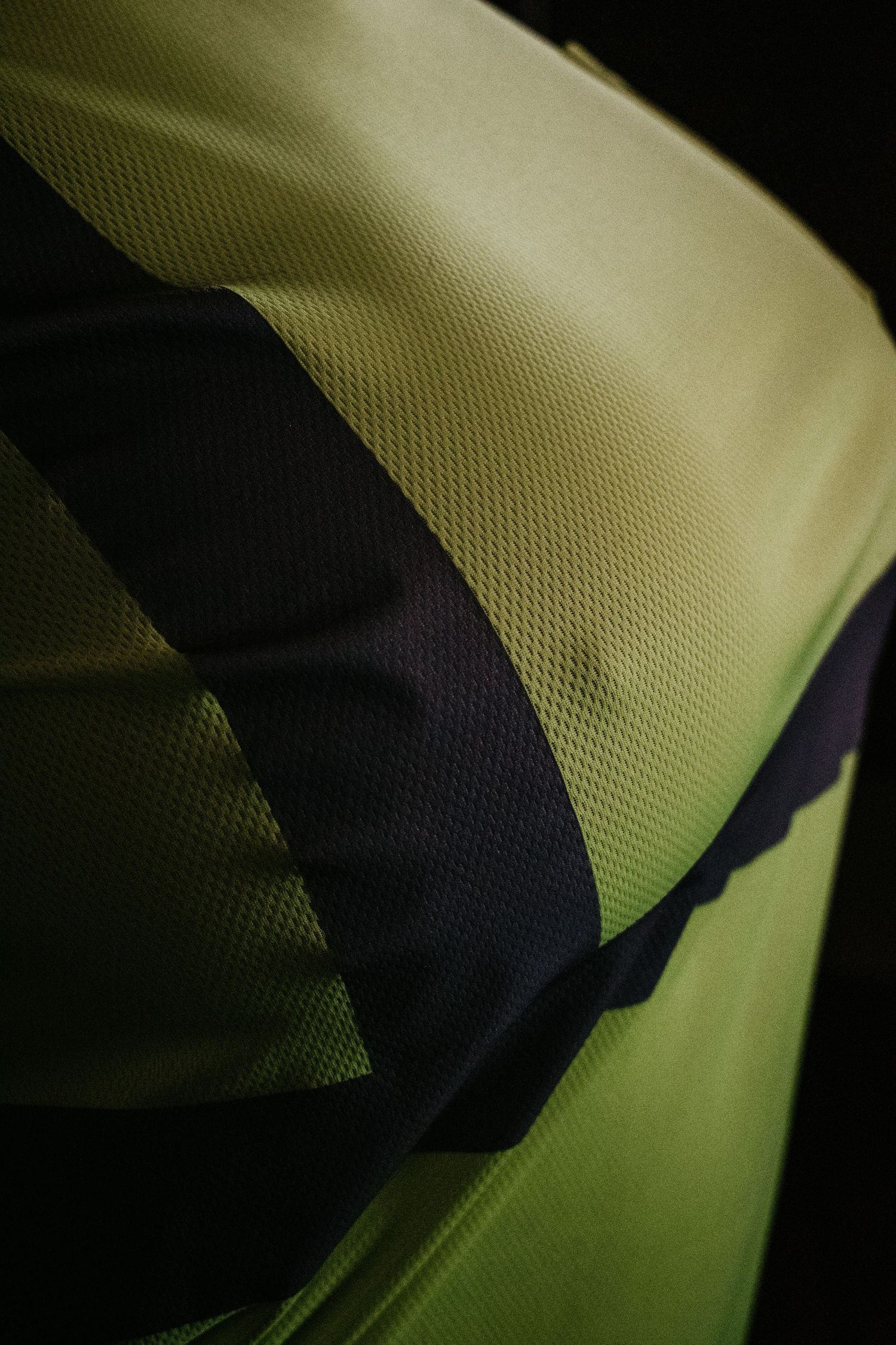 Close up of nipple poking through shirt
