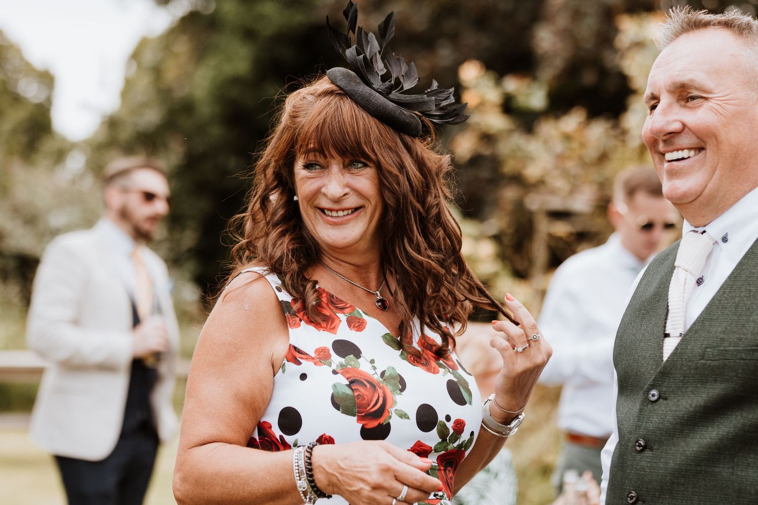 Candid wedding photography at Wilde Lodge, Knighton
