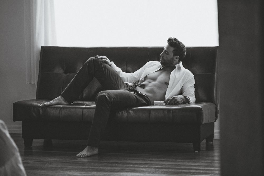 nyc male boudoir photography