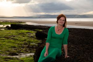 Marie at Nairn beach