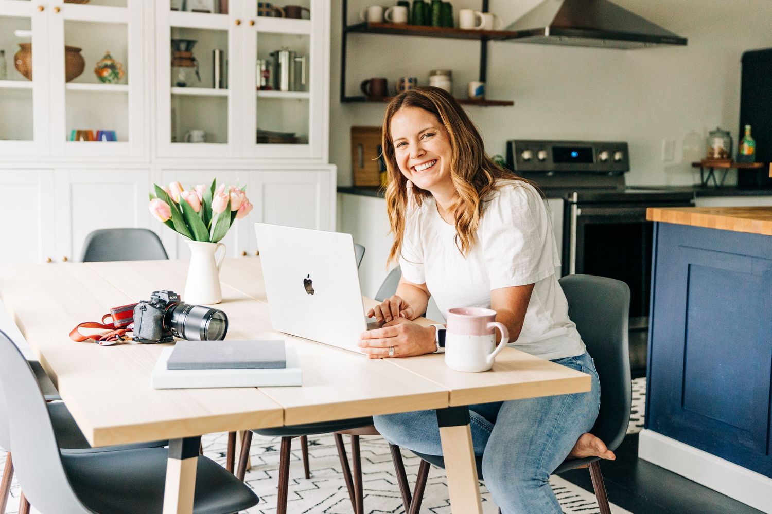 branding imagery by Sabrina Jill Photography of Anna Mesen at Little Villa Charlotte