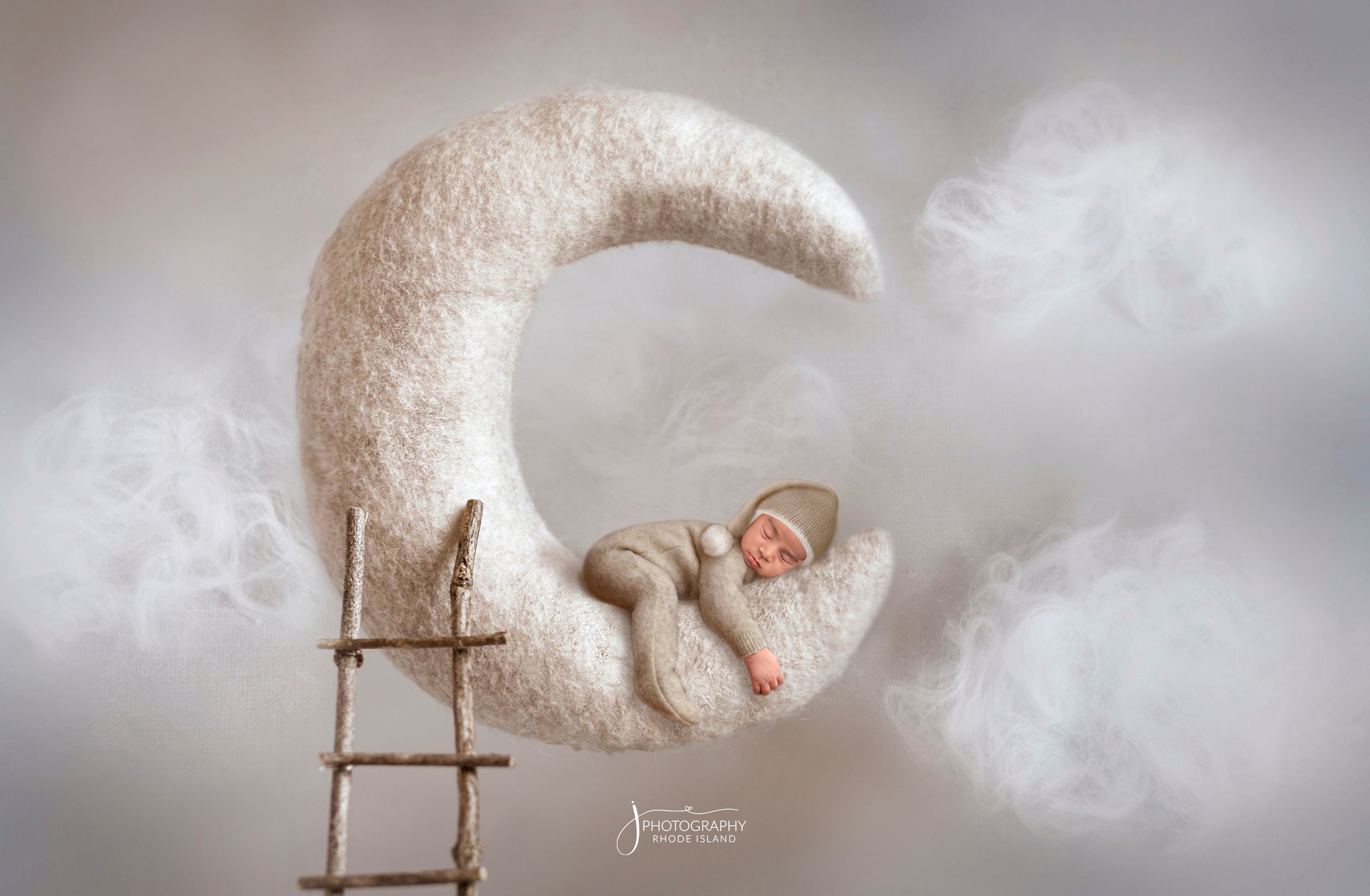 Moon Newborn Photography in Providence, Rhode Island