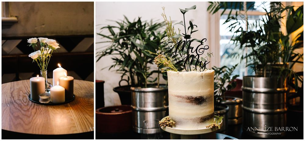 The wedding cake