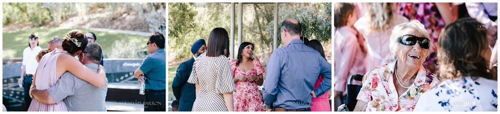 Candids of the wedding guests in Kings Park