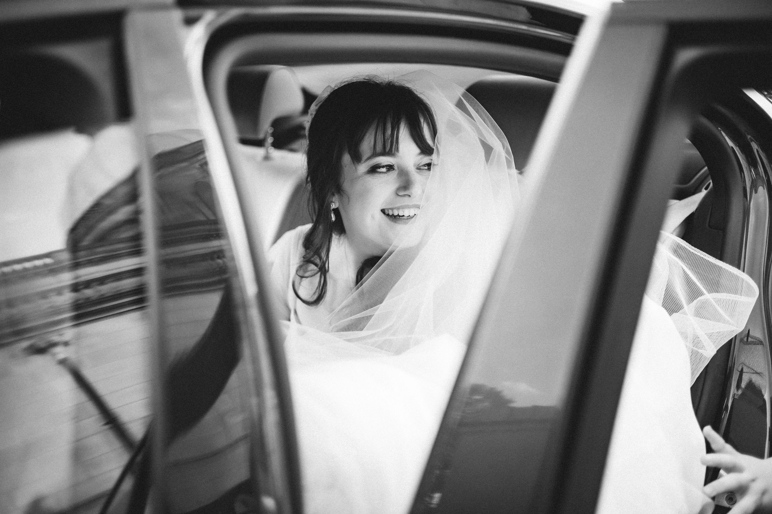 Black and White Birmingham Wedding Photos