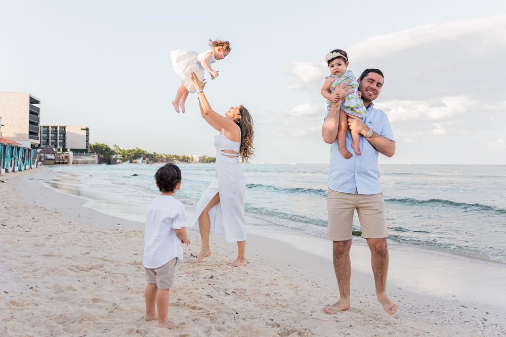 Sesión de Familia en Cancún y Riviera Maya