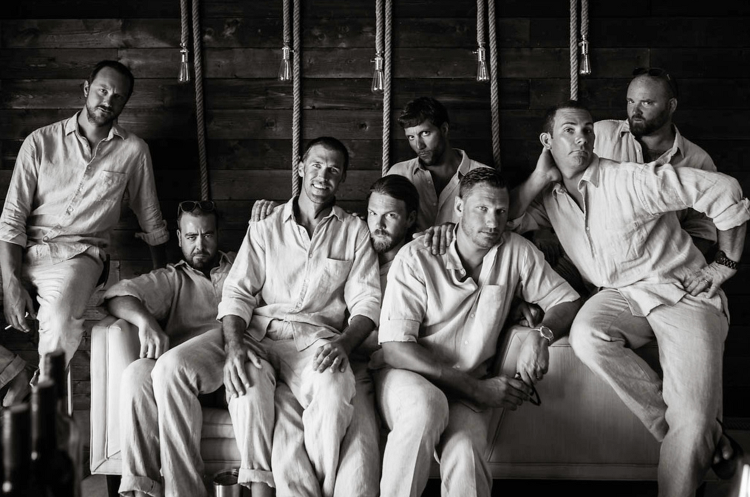 Editorial Groomsmen, Alpha Males