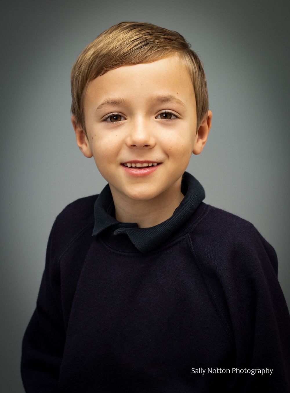 School boy headshot.