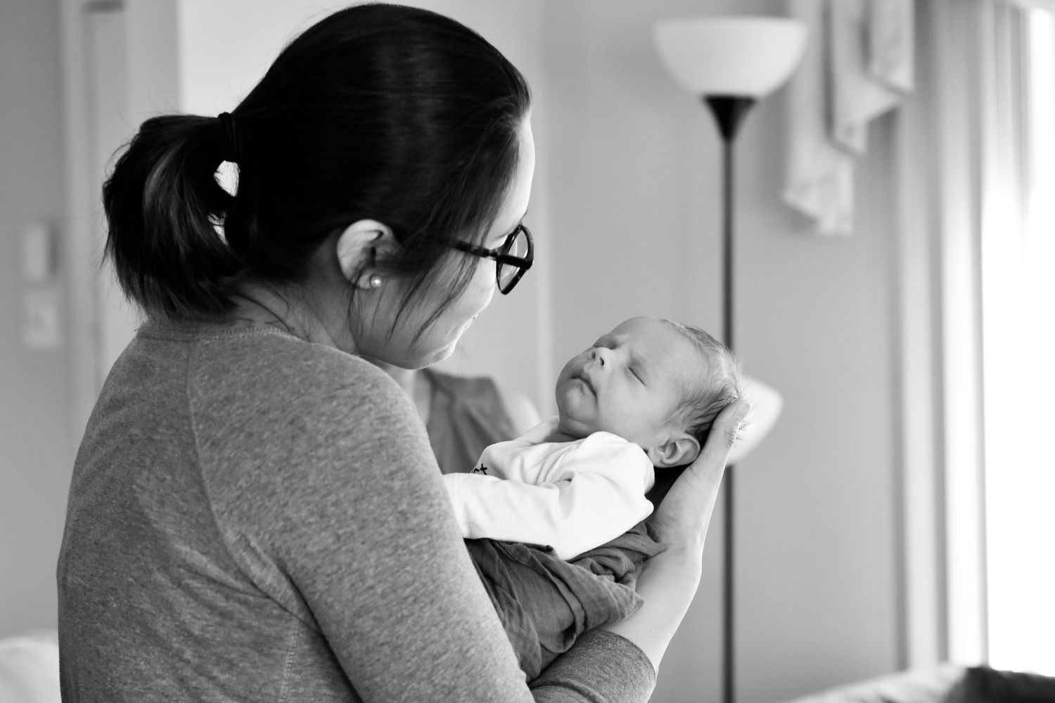 newborn session in Bergen County